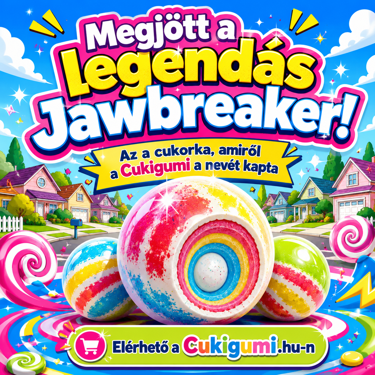Megérkezett az Ed, Edd és Eddy legendás cukorkája: itt a Jawbreaker