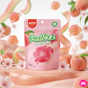 Hámozható Barackos Gumicukor 65 g – Amos Peelerz Gummy Peach