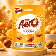 Nestlé Aero Bubbles Orange 92 g – Narancsízű, Levegős Csokoládégolyók