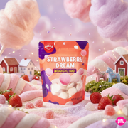 Amos Swedish Style Candy Strawberry Dream 270g – Strawberry Dream Gummy Candy