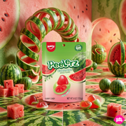 Amos Peelerz Gummy Watermelon 170 g – Hámozható Görögdinnyés Gumicukor