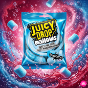 Bazooka Juicy Drop Mallows Raspberry 100g – Sour Raspberry Marshmallow