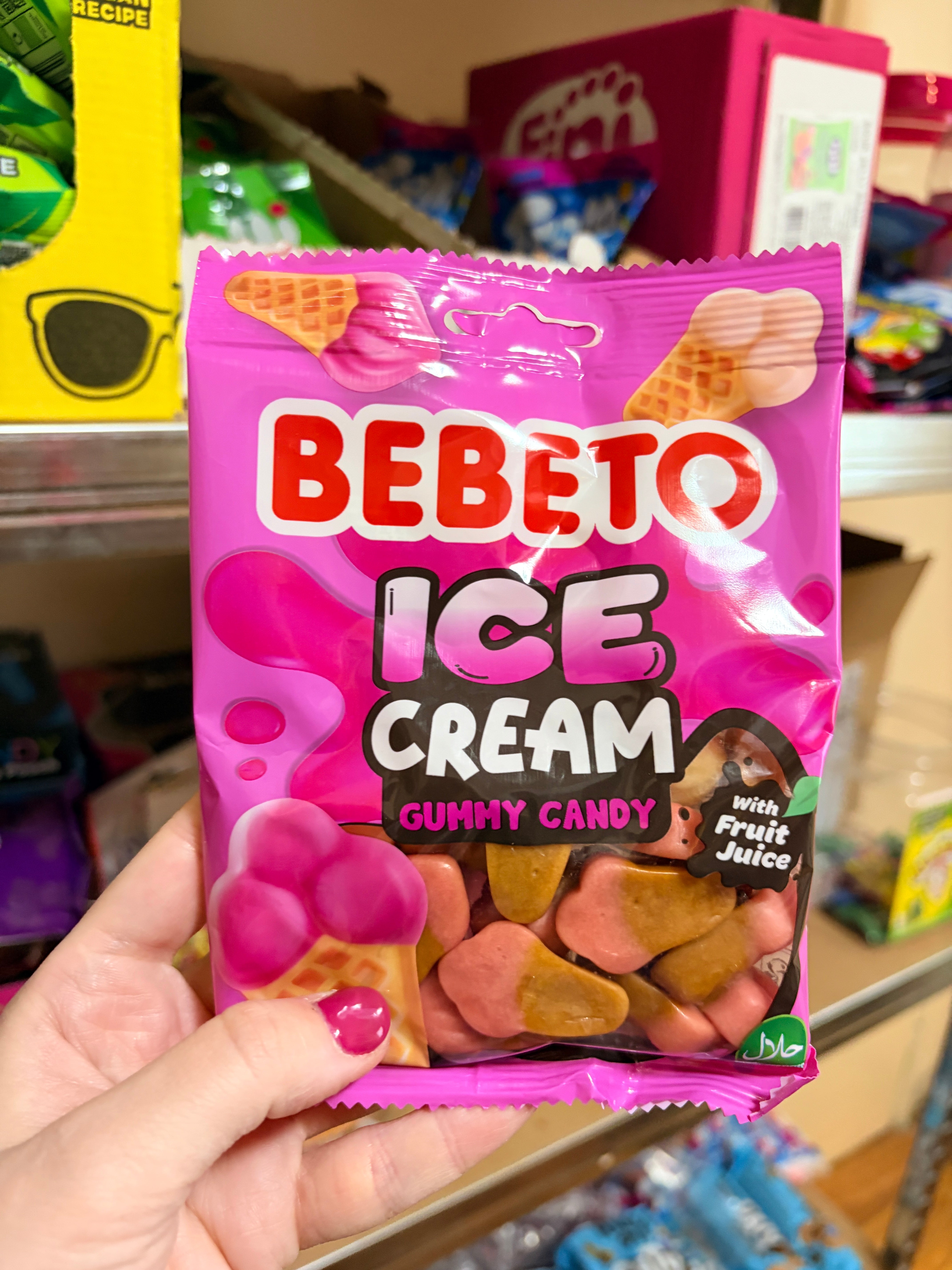 Bebeto Ice Cream 80 g – Fagyi Formájú Gumicukor Mix