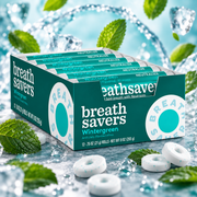 Breath Savers Wintergreen – Cukormentes wintergreen ízű mentolos cukorka 21 g