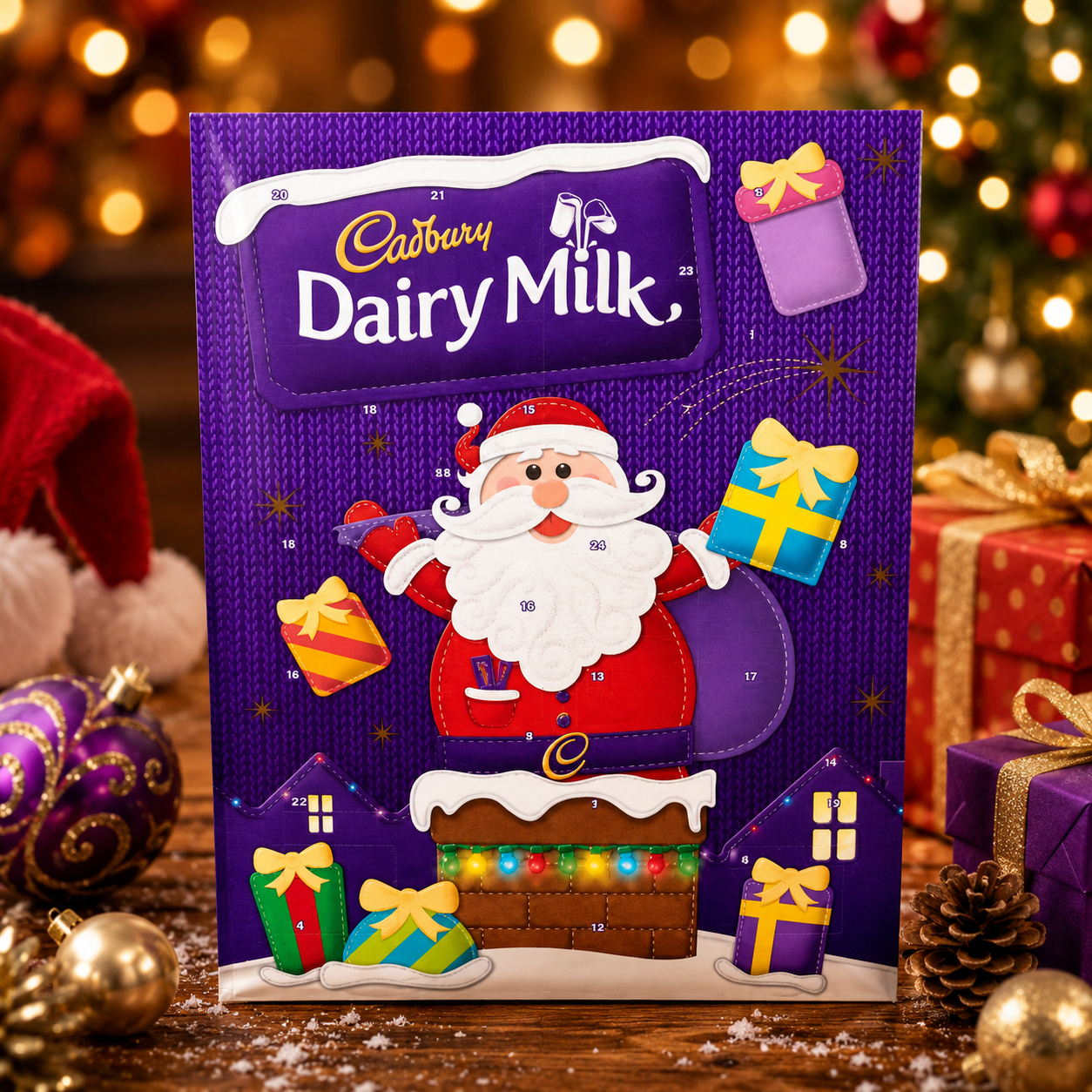 Cadbury Dairy Milk Adventi Naptár 90 g