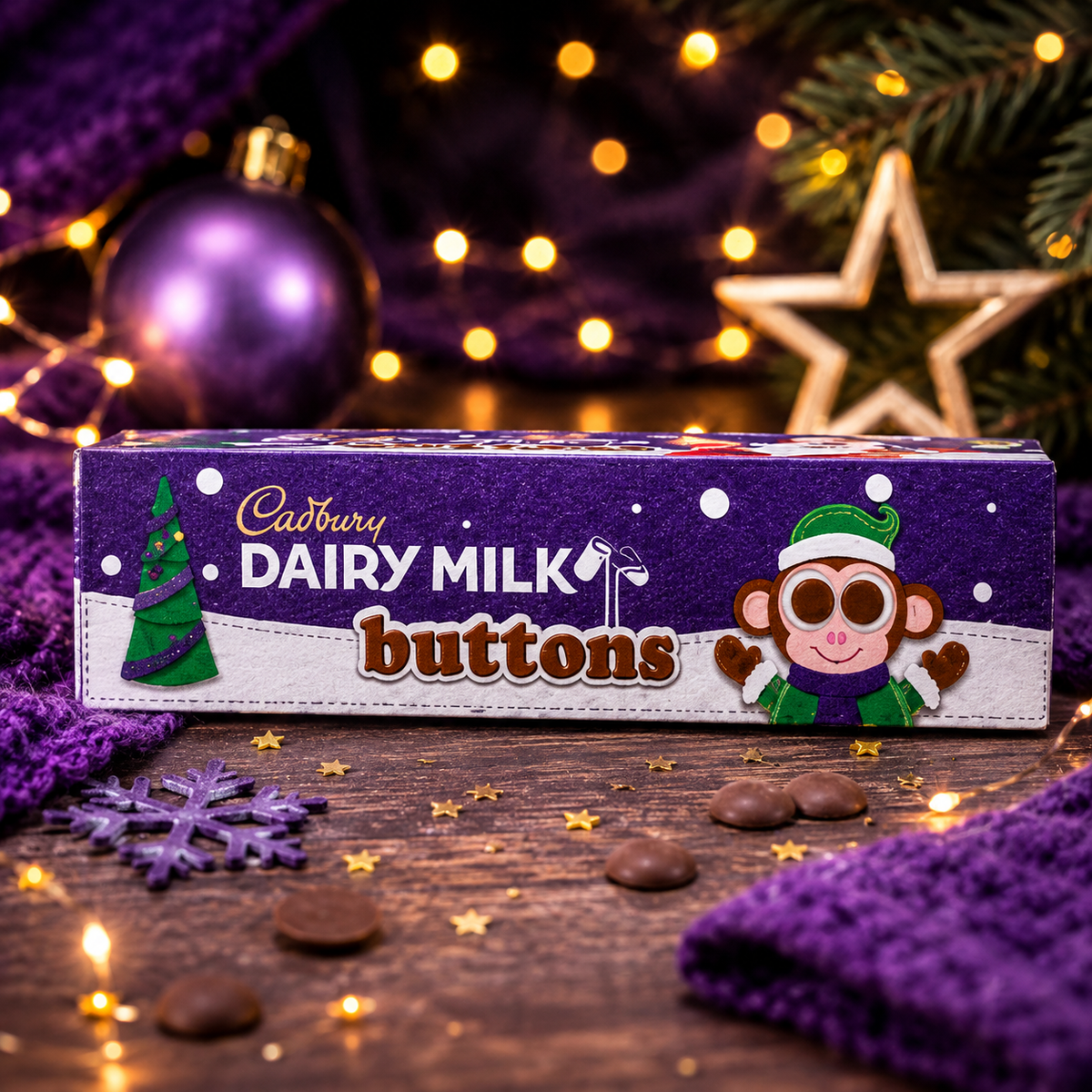 Cadbury Dairy Milk Buttons Tejcsokoládé Korongok 72 g