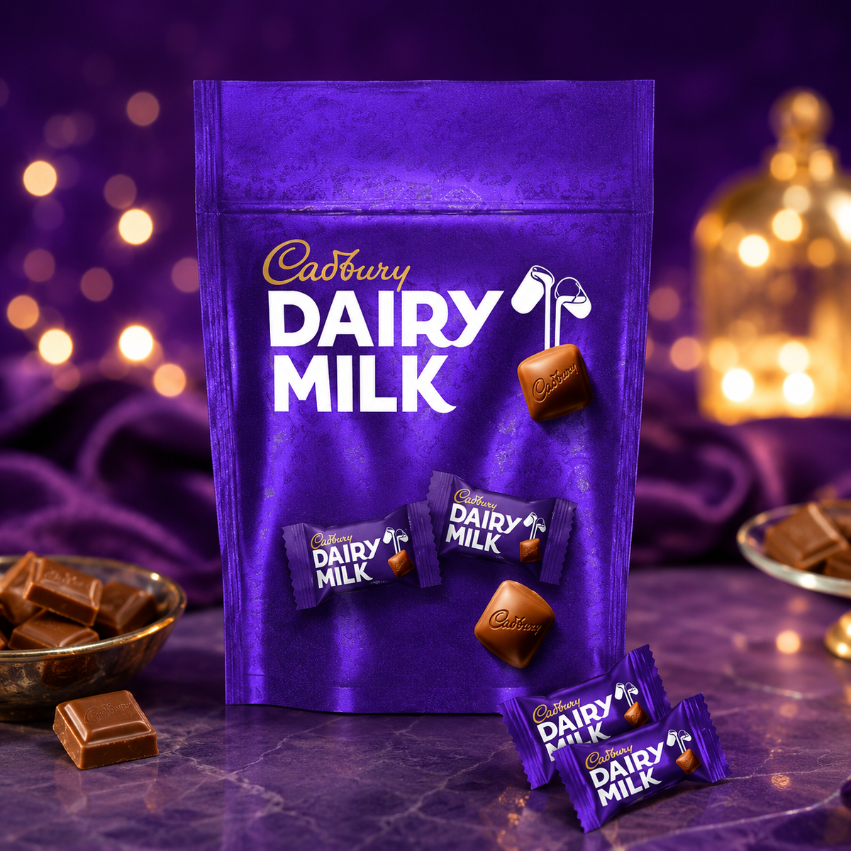 Cadbury Dairy Milk Chunk Pouch Tejcsokoládé Darabok 244 g
