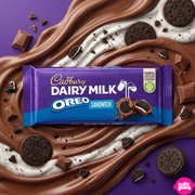 Cadbury Dairy Milk Oreo Szendvics Tejcsokoládé Kekszes Vaníliakrémes Töltelékkel 96g 2026.05.20