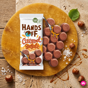 Hands Off Caramel Sea Salt 100 g - Creamy Caramel Sea Salt Chocolate Bar