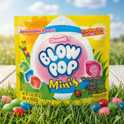 Charms Mini Lollipops Filled with Bubble Gum 85g
