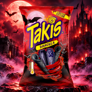 Takis Dracula – Teriyaki ízű fekete kukoricasnack 100 g