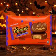 Reese’s Snack Size tejcsokoladéval bevont földimogyoróvajas mini tökök 272 g – Peanut Butter Pumpkins