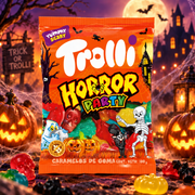 Trolli Horror Party 100 g - Halloween gyümölcsízű gumicukor válogatás