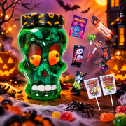Patrelle Halloween Skull 220 g - Zombie koponyás Halloween édességválogatás