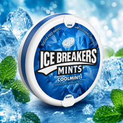 Ice Breakers Cool Mint Cukormentes Mentolos Cukorka 42 g