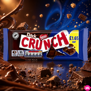 Crunch Dark 100 g – Étcsokoladé Ropogós Gabonapehellyel