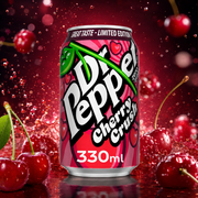 Dr Pepper Zero Cherry Crush 330ml – Cseresznyés Zero Szénsavas Üditőital