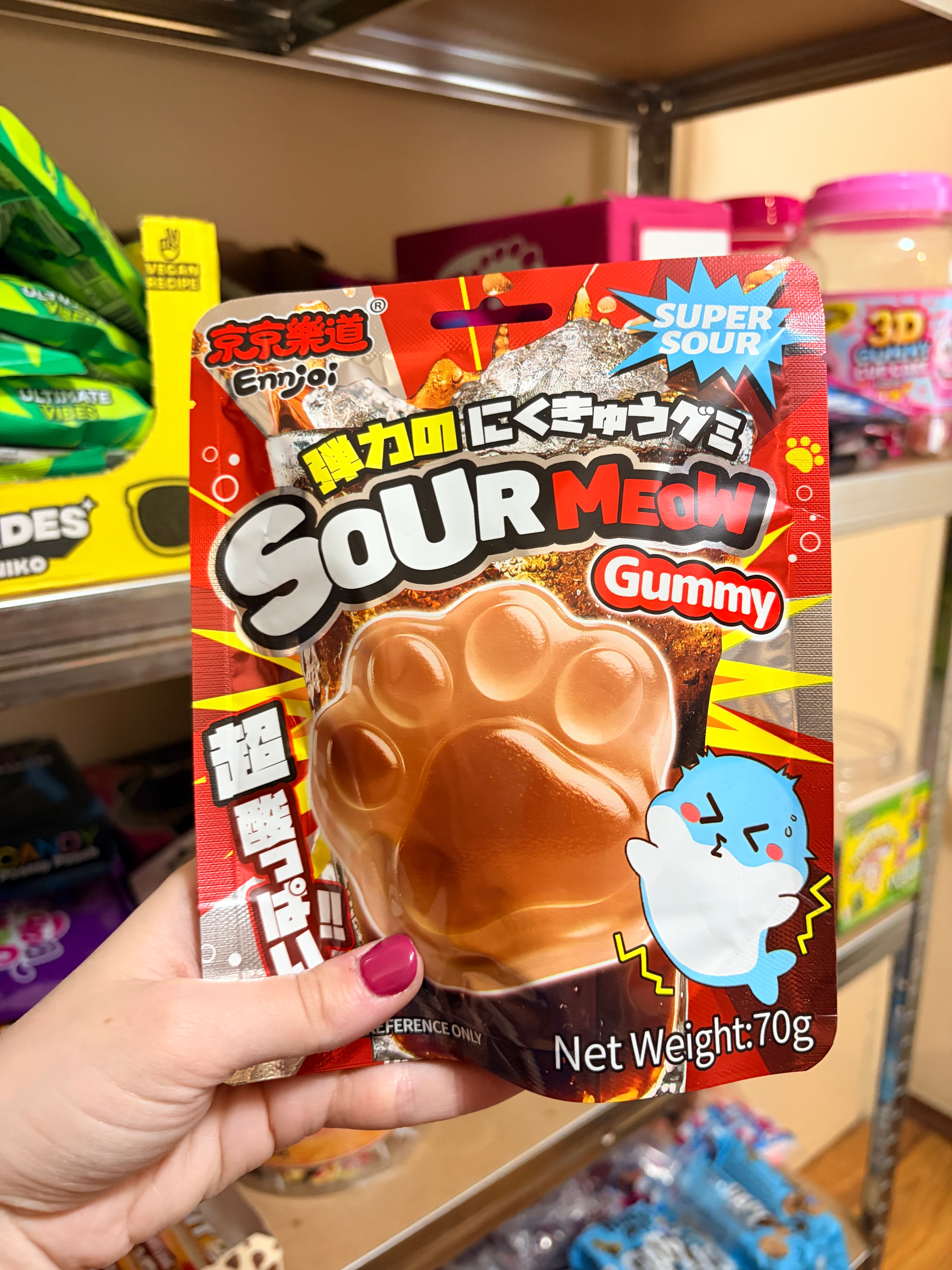 Ennjoi Kólás Savanyú Gumicukor 70 g