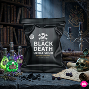 Black Death Ultra Sour 100 g – Extrém Savanyú Citromos Cukorka