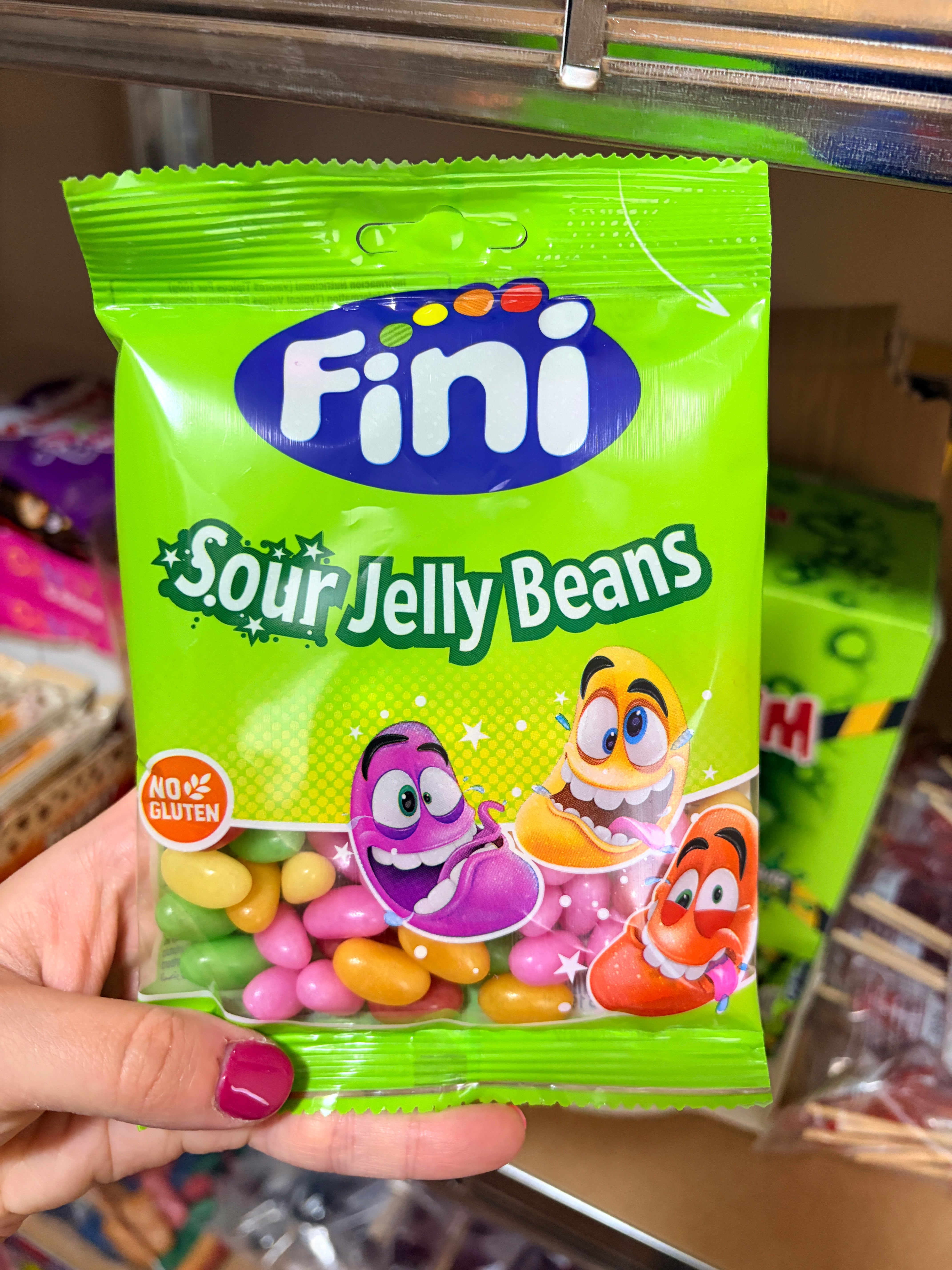 Fini Jelly Beans Sour 85 g – Savanyú Gyümölcsös Válogatás