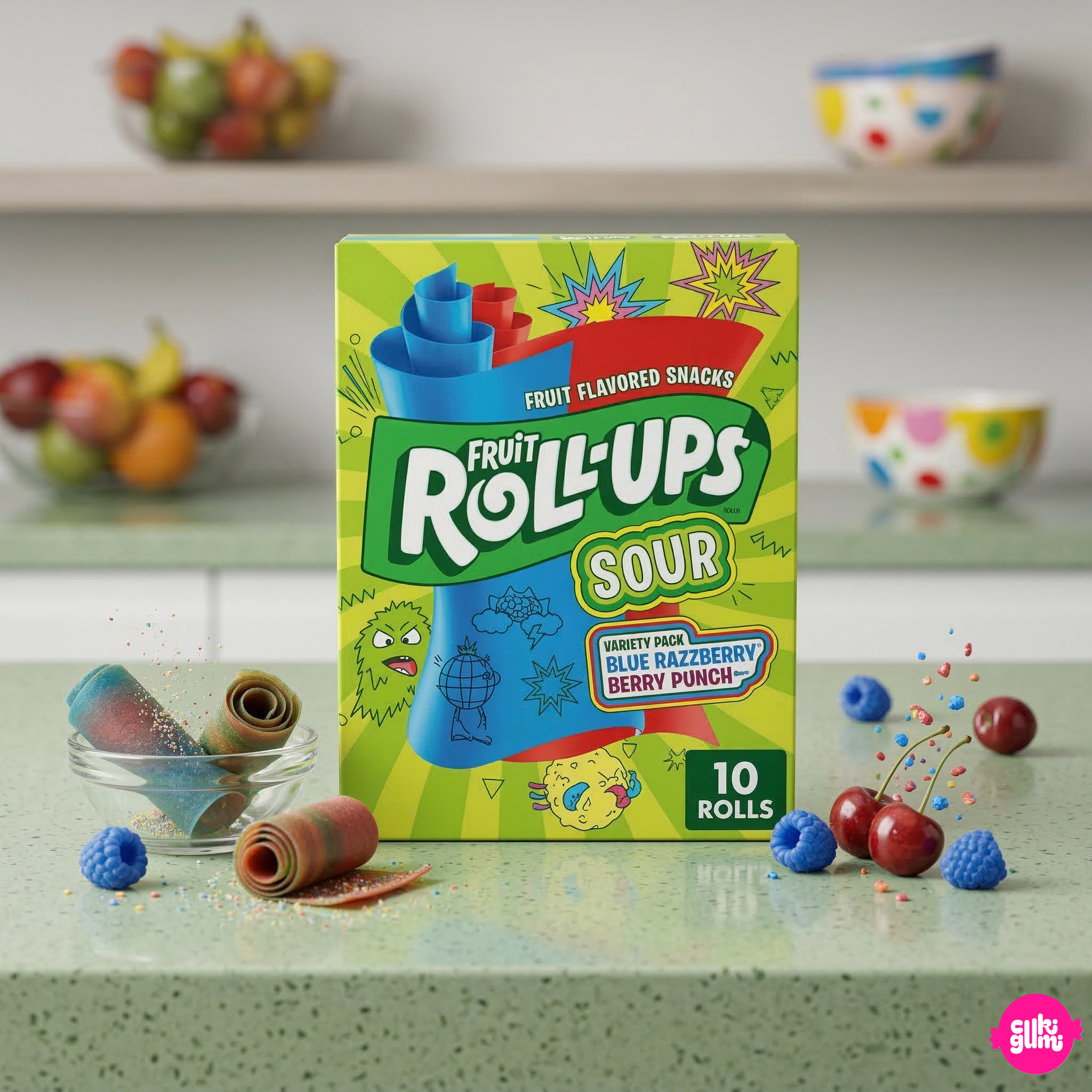 Fruit Roll-Ups Sour 10db