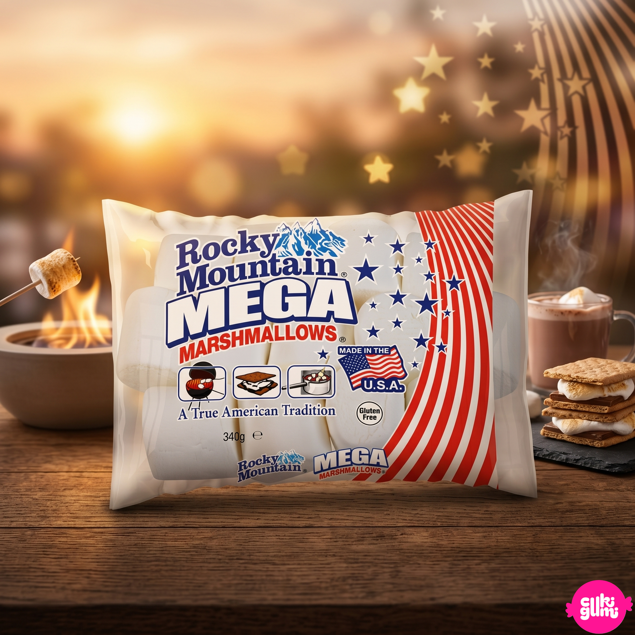 Rocky Mountain Marshmallows Mega 340 g – Mega Marshmallow