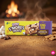 Golden Grahams S'mores Treats Bar King Size 60 g – S'mores Gabonaszelet