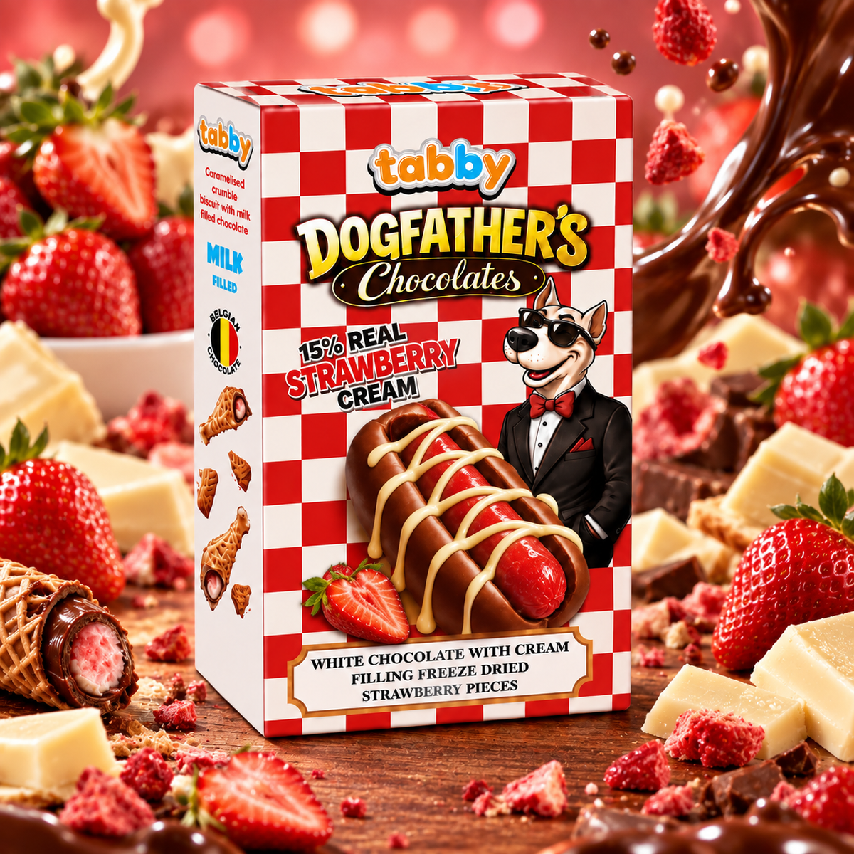 dogfathers epres csokoládés hot dog