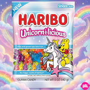 Haribo Unicorn-i-licious Fruit Flavored Gummy Candy 142 g