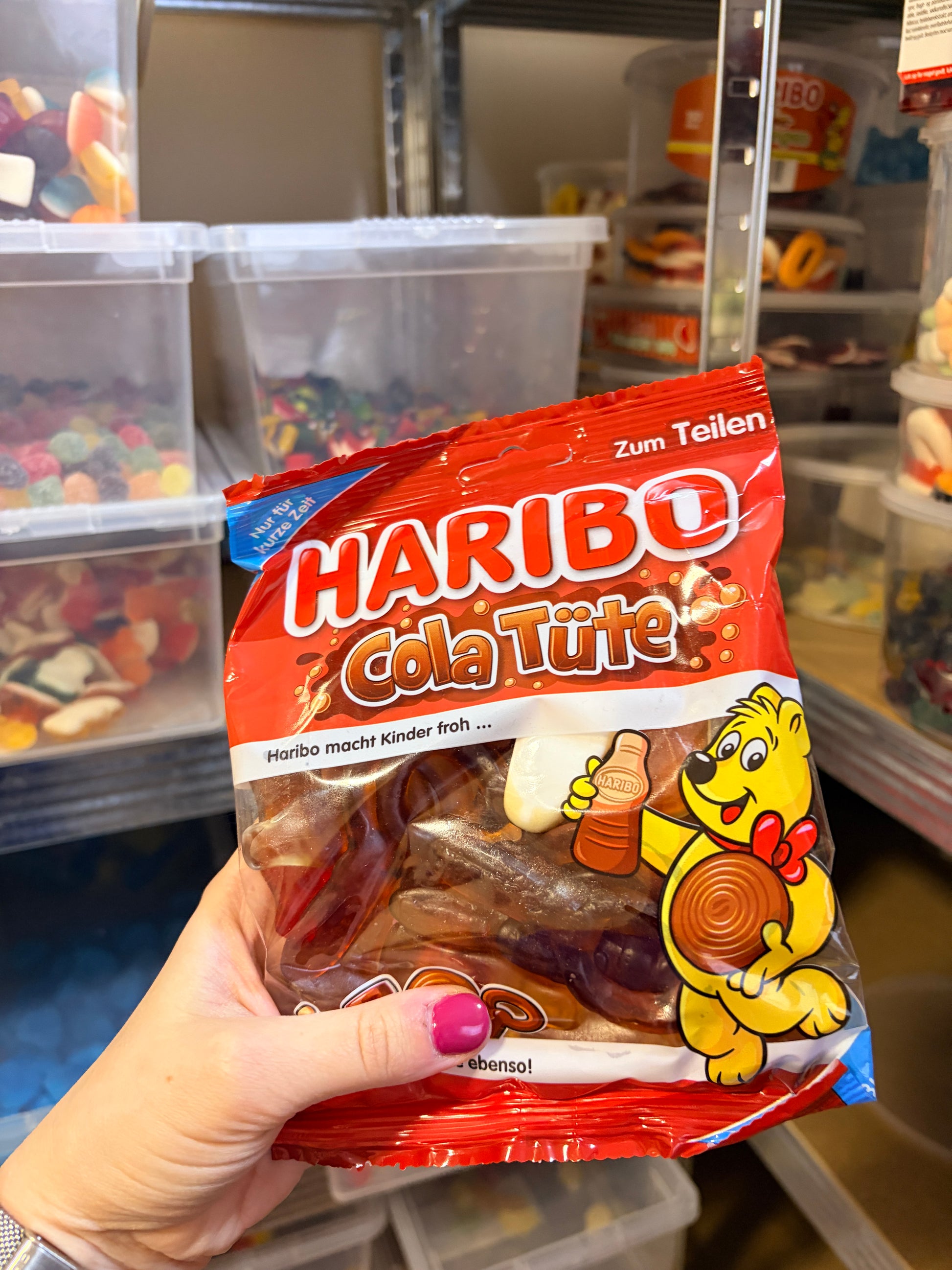 Haribo Cola gumicukor zacskós
