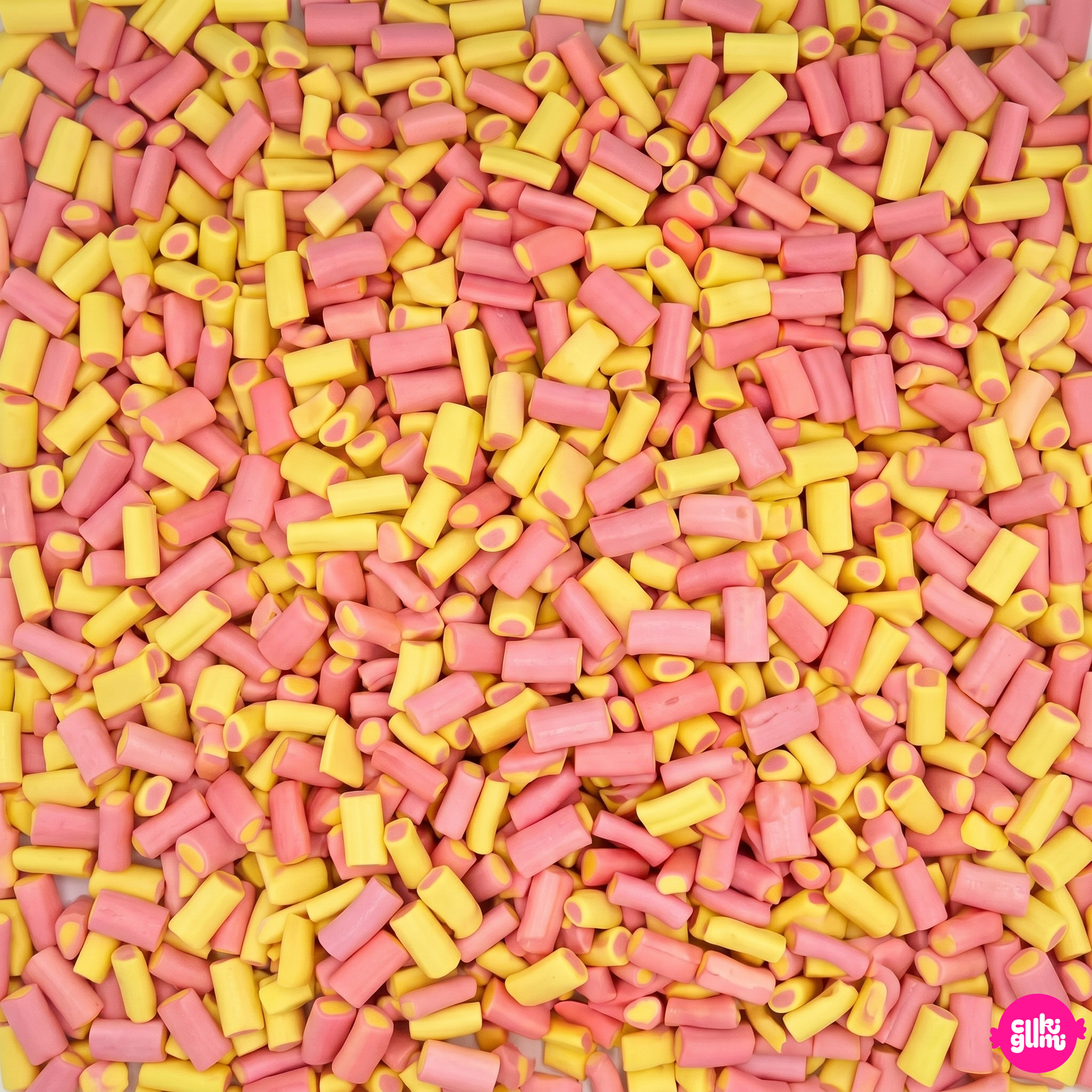 Haribo Rhubarb & Custard 100 g – Rebarbarás-Vaníliás Krémes Gumicukor