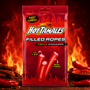 Hot Tamales intenzív fahéj ízű töltött rágós cukorkarúd 85 g – Filled Ropes Fierce Cinnamon