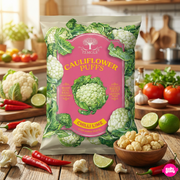 Temole Cauliflower puffs - chili and lime flavor 56g