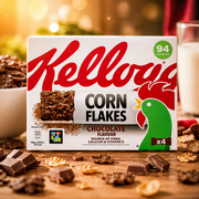 Kellogg's Corn Flakes Chocolate 4 pcs 96g – Chocolate Flavoured Milk Corn Flakes Bar