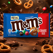 M&M's Pretzel 80g – Tejcsokoládés Pereces Drazsé