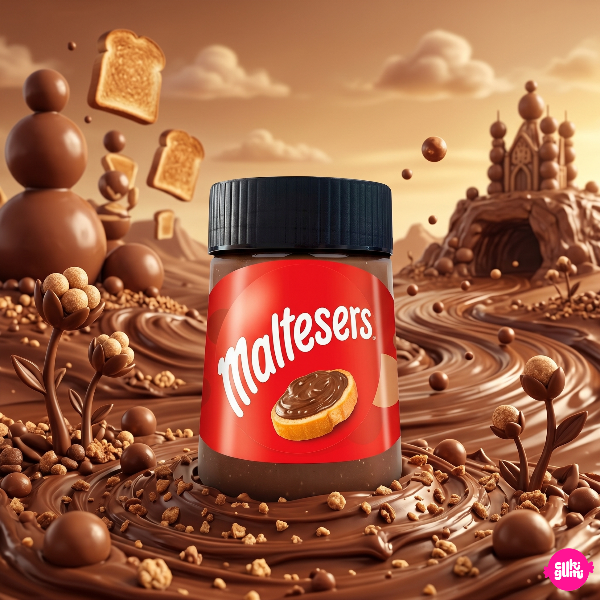 Malteasers kenhető csokikrém