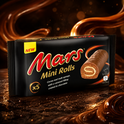 Mars karamellas-csokolades mini piskotatekercs 5×30 g – Mars Mini Rolls 150 g