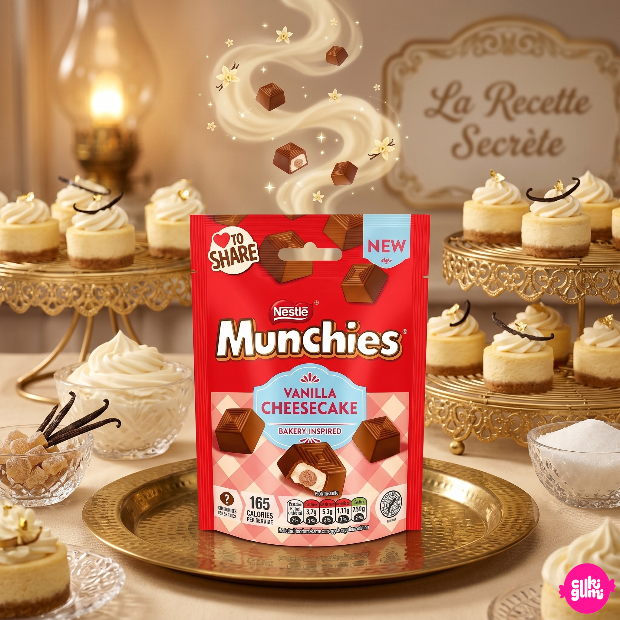 Munchies Vanilla Cheesecake