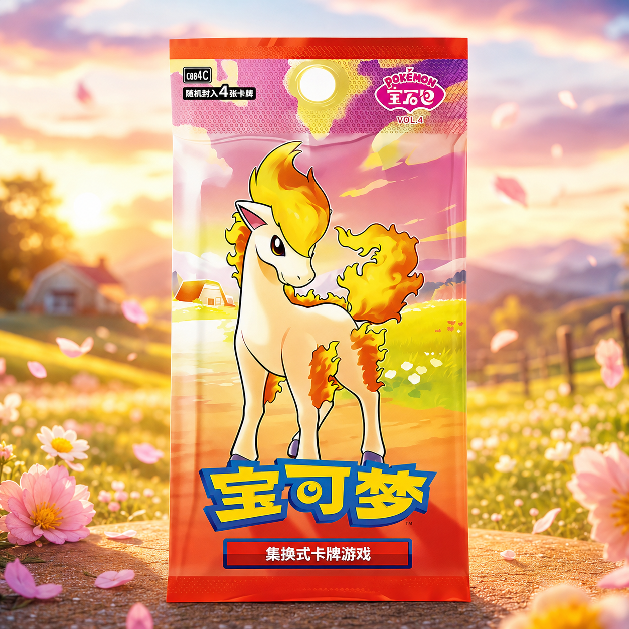 Pokémon Scarlet & Violet Gem Pack Vol. 4 – Egyszerűsített Kínai Booster Csomag (S-Chinese)