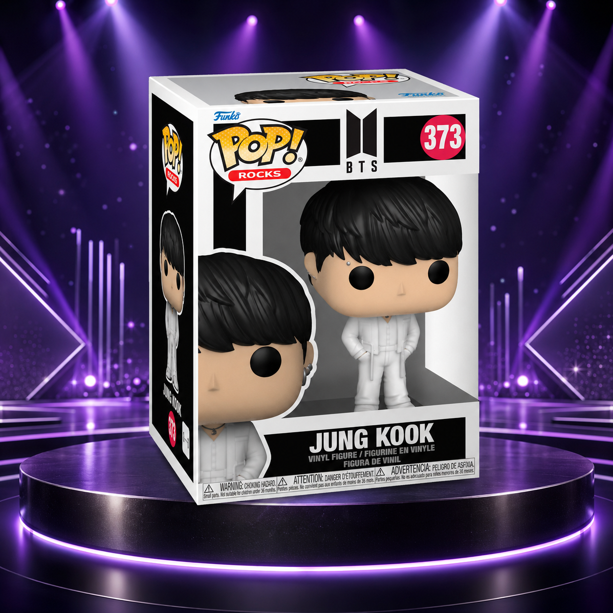 Funko POP! Rocks BTS Jung Kook (Proof) #373 – Vinyl Gyűjtői Figura