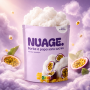 Nuage Maracujás Vattacukor 20 g – Passion Cloud Candy Floss