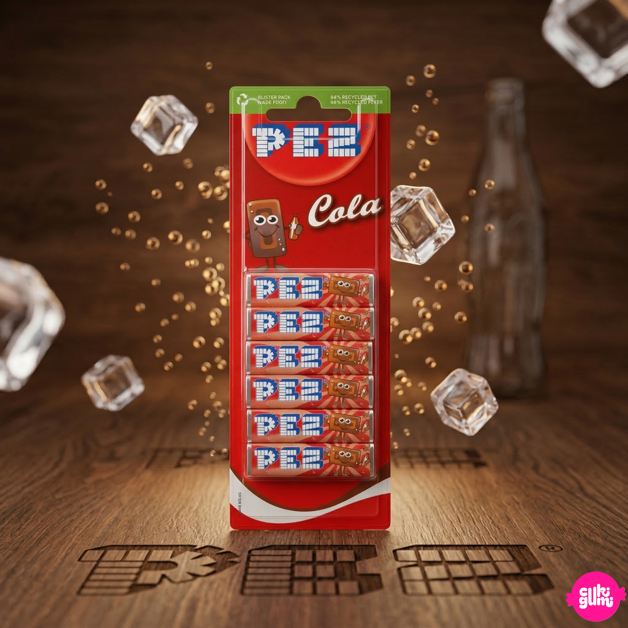 Pez cola cukorka