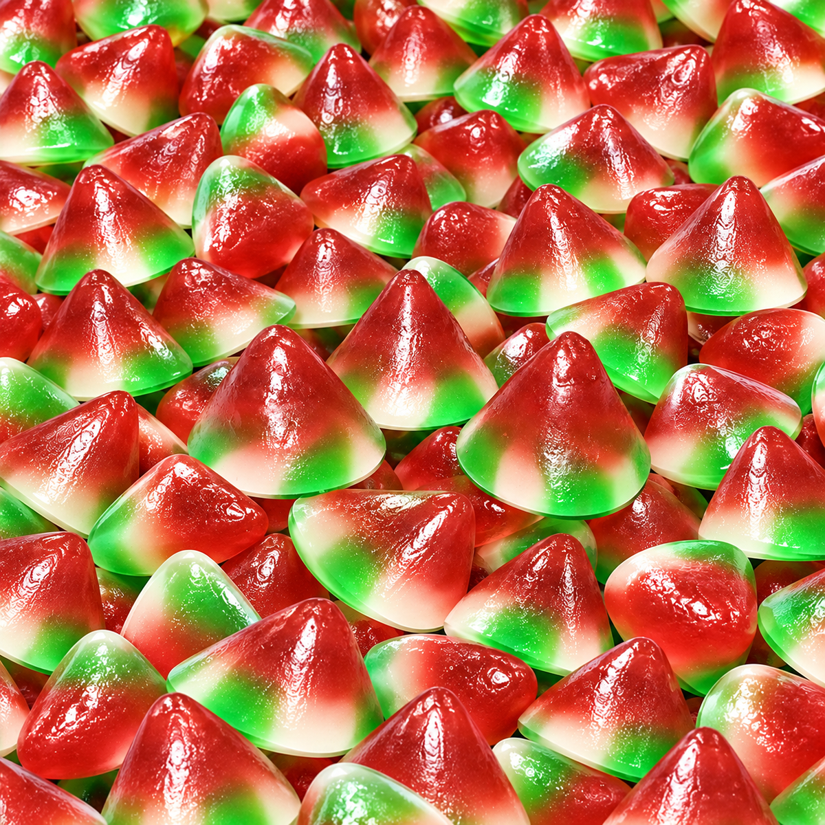 Vidal Filled Twisted Cones – Töltött epres csavart tölcsér gumicukor 100 g