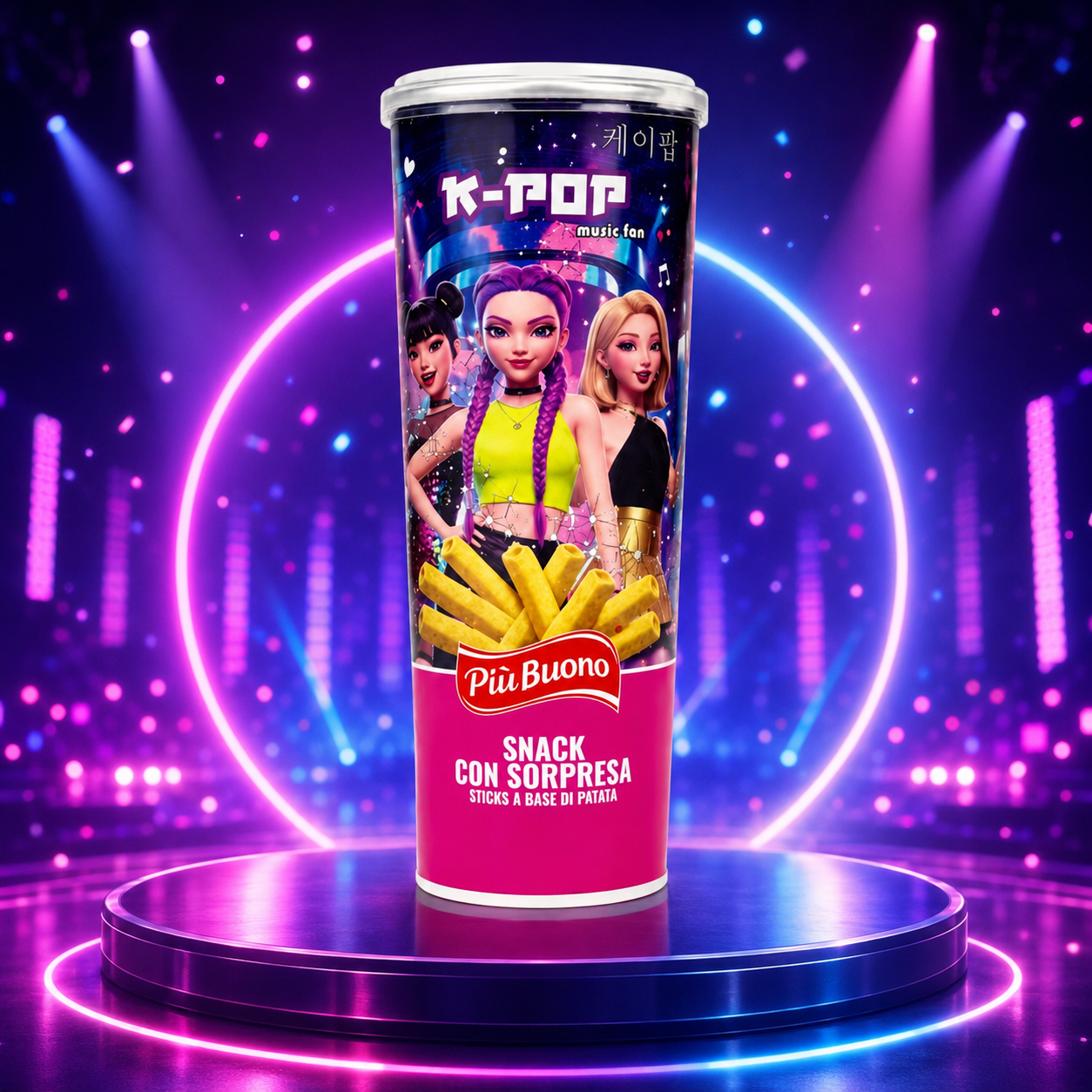 K-pop démonvadászok chips