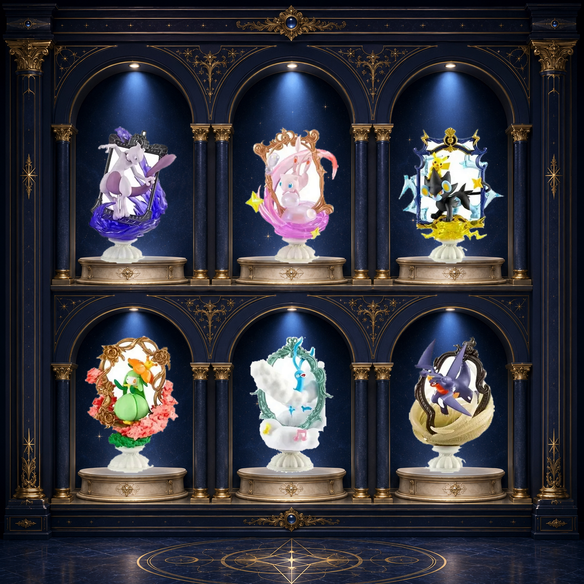 Pokémon Re-Ment Decorative Frame Collection 2 – Meglepés Gyűjtői Figura