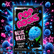 Pop Rocks Blue Razz 10g – Blue Raspberry Flavored Popping Candy