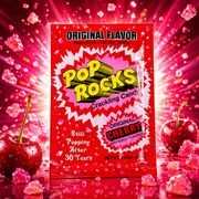 Pop Rocks Cherry 10g – Cseresznye Ízű Pattogó Cukorka