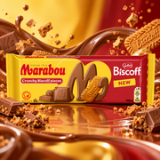 Marabou Biscoff – Tejcsokoládé karamellizált Biscoff kekszdarabokkal 160 g