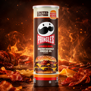 Pringles Burger King Bacon Double Cheese XL 165g – Baconos Dupla Sajtburger Ízű Chips
