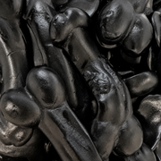 Ravazzi Maxi Dick Black 100 g – Kólaízű intim fekete kuki gumicukor
